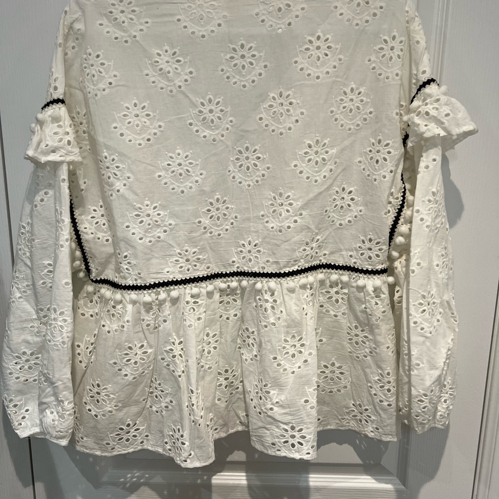 Women’s eyelet cardigan - Picture 5 of 5